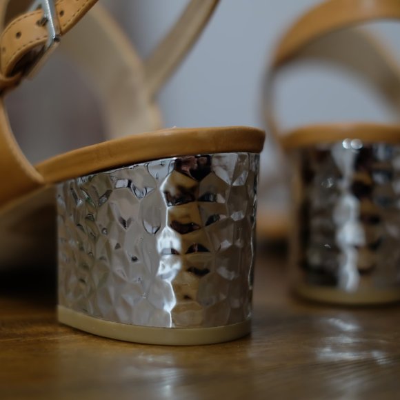 ALDO Brandey Cognac Sandals - Picture 6 of 12